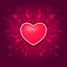 Abstract romantic celebration background