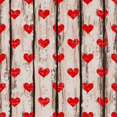 Seamless pattern with hearts N116