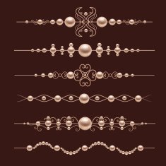 Pearl realistic dividers