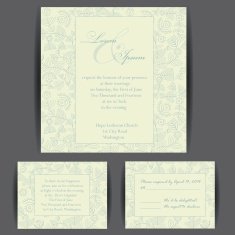 Wedding Invitation Card N110