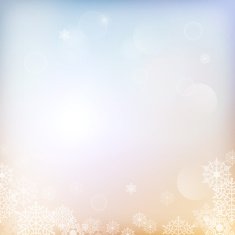 Christmas Abstract Bokeh Vector Background