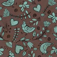 Forest seamless pattern N14