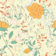 Floral seamles pattern N22