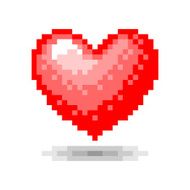 Heart pixel concept