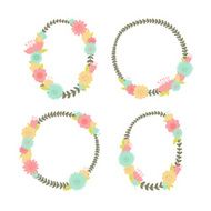 Flower vintage frame N2