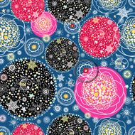 Graphical abstract seamless floral pattern of different N88