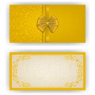 Elegant vector template for luxury invitation N2
