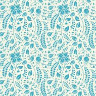 cute blue natural pattern