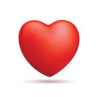 Realistic Heart Icon