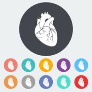 Heart Flat Icon N19