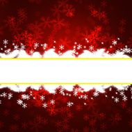 Winter delightful snowfall background N141