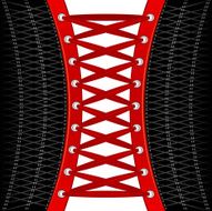 Red lacing N2