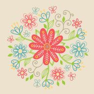 Floral ornament N106