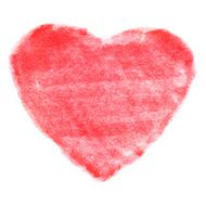 Red Felt Pen Heart N3