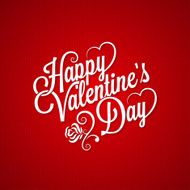valentines day vintage lettering background N18