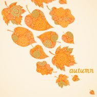 Bright autumn concept background N13