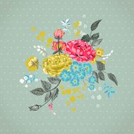 Floral Background - for design scrapbook