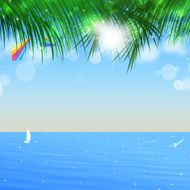 Beautiful view in Tropical Paradise