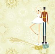 Ballerina and tin soldier