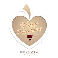 Valentine&#039;s day card with heart N15