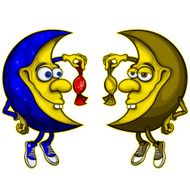 Crescent cartoon