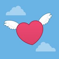 heart wings N3