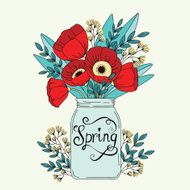 Poppy in jar N2