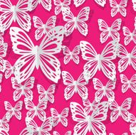 Butterfly seamless pattern N30