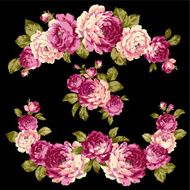 decoration of rose N37