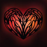 Ornamental Heart Love N4