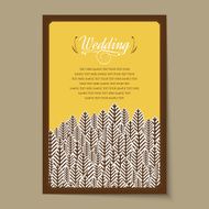 Beautiful vintage invitation cards layouts N73