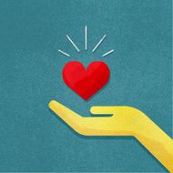 Hand Holding Heart N4