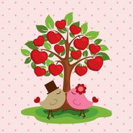 wedding with birds
