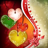 Shape of hearts