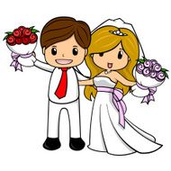 Groom and Bride Wedding N8
