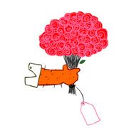 flower bouquet of roses