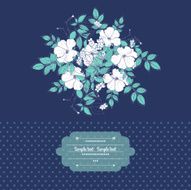 Floral card N49