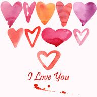 Love hearts valentine