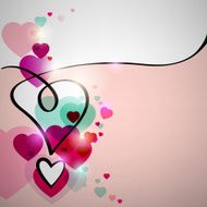 Valentine&#039;s Day Abstract Background N14