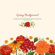 Floral background N1004