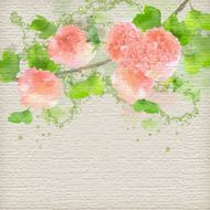 Vector Watercolor Creative Background