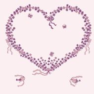 Heart of lavender