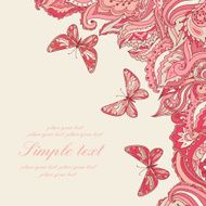 Vector background with paisley pattern N2