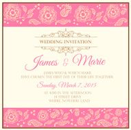Traditional Wedding Invitation