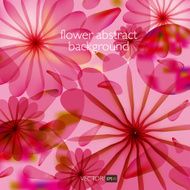 Abstract colorful background with flowers N9