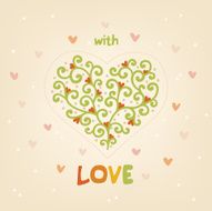 Valentine greeting card N22