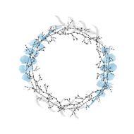 hand drawn floral wreath N10