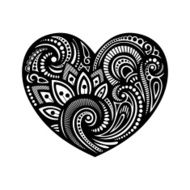 Vector Deco Abstract Heart N9