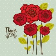 Flowers Icons N19