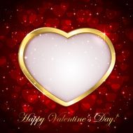 Sparkling valentines background